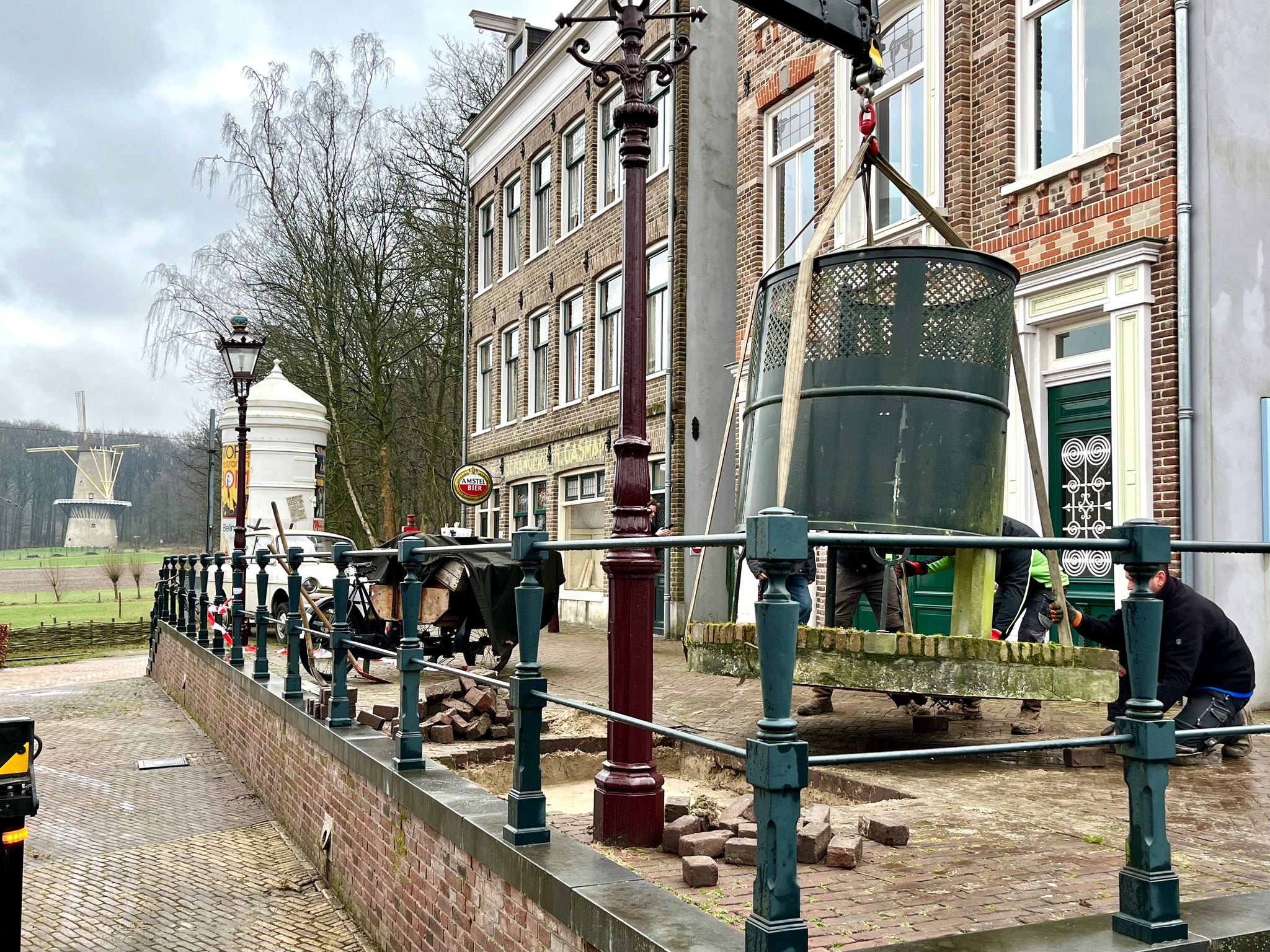 plaskrul in Openluchtmuseum Arnhem