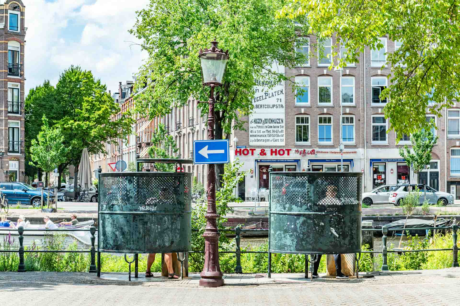 Plaskrul Amsterdam Ruysdaelkade openbaar toilet